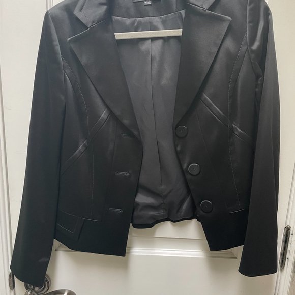 Teenflo black suit jacket - Picture 2 of 5